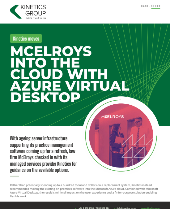 Lawfirm moves into the cloud with Azure Virtual Desktop